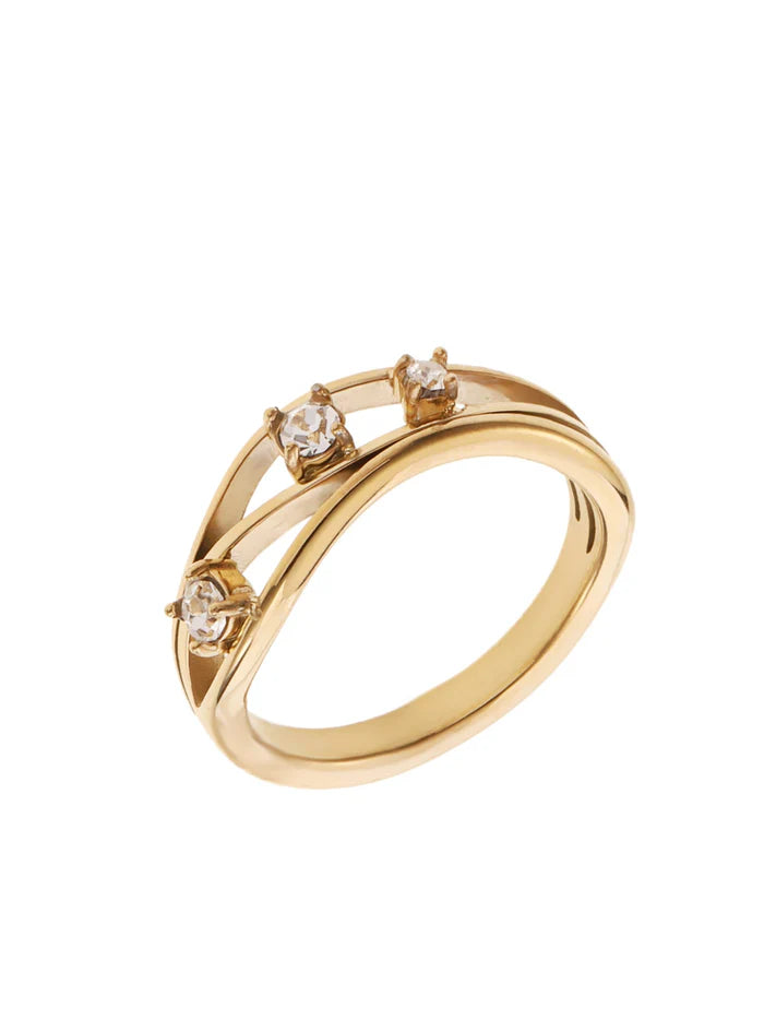 Schmuck  Rose & Camellia Ring Gold