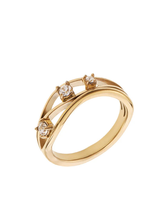 Schmuck  Rose & Camellia Ring Gold