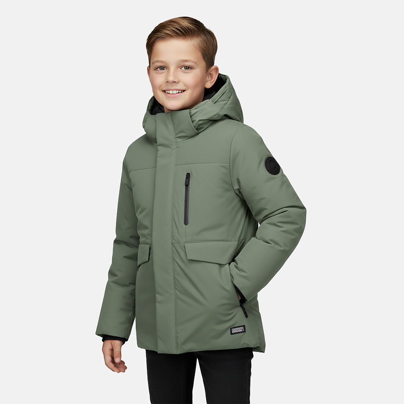Cars Jongens Winterjas, BRAMICH, Olive