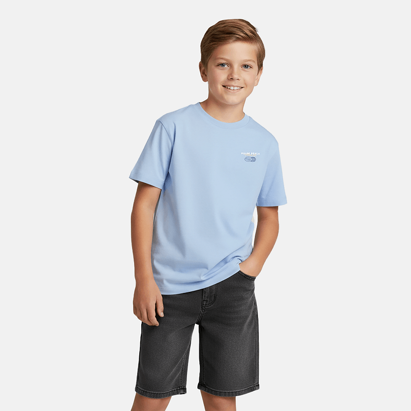 Cars Jongens T-shirt, PLUYO, Grey Blue