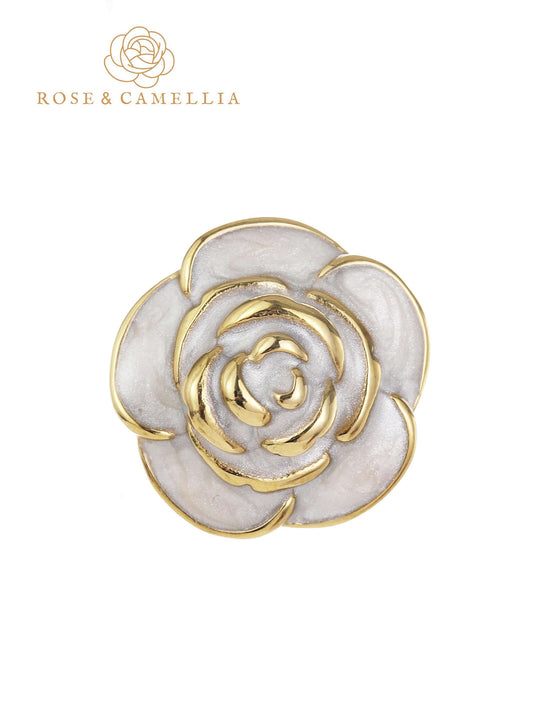 Sieraden Rose & Camellia Broche Vintage Collectie