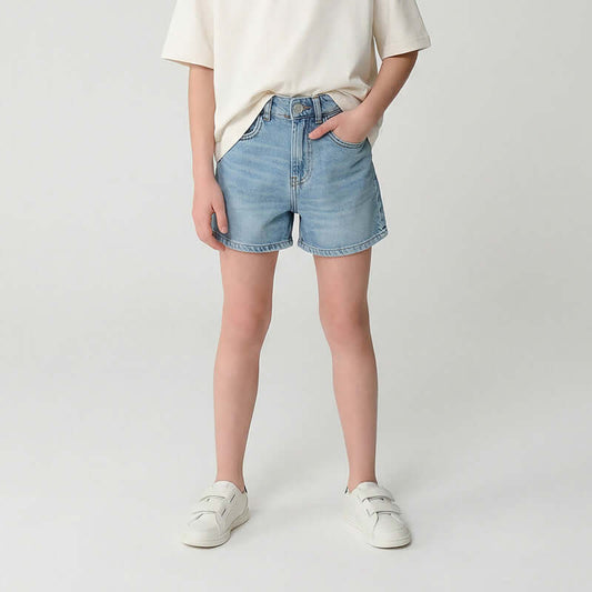 Cars Girls Jeans Short, SARRAH, Stone Used