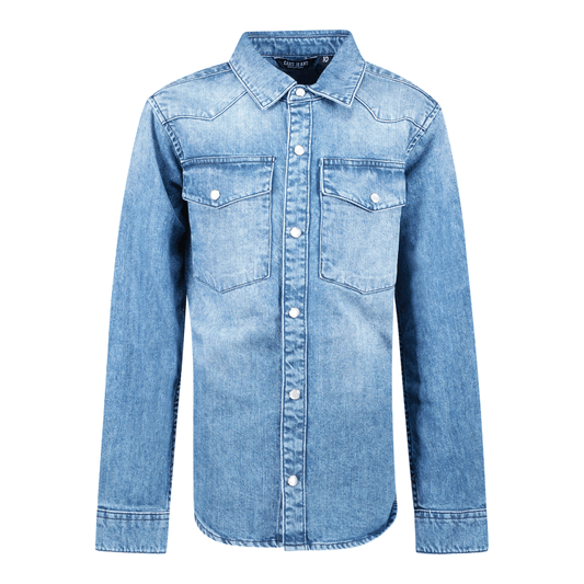 Cars Boys TURNPIKE Jeans Blouse Blue Used