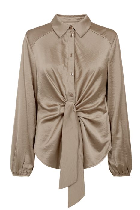 Freequent Blouse, DOVE, Desert Taupe