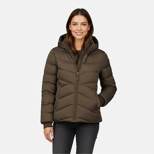 Cars Dames Winterjas, SYNRIA, Brown