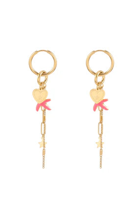 Sieraden Rose & Camellia Oorbellen , goud