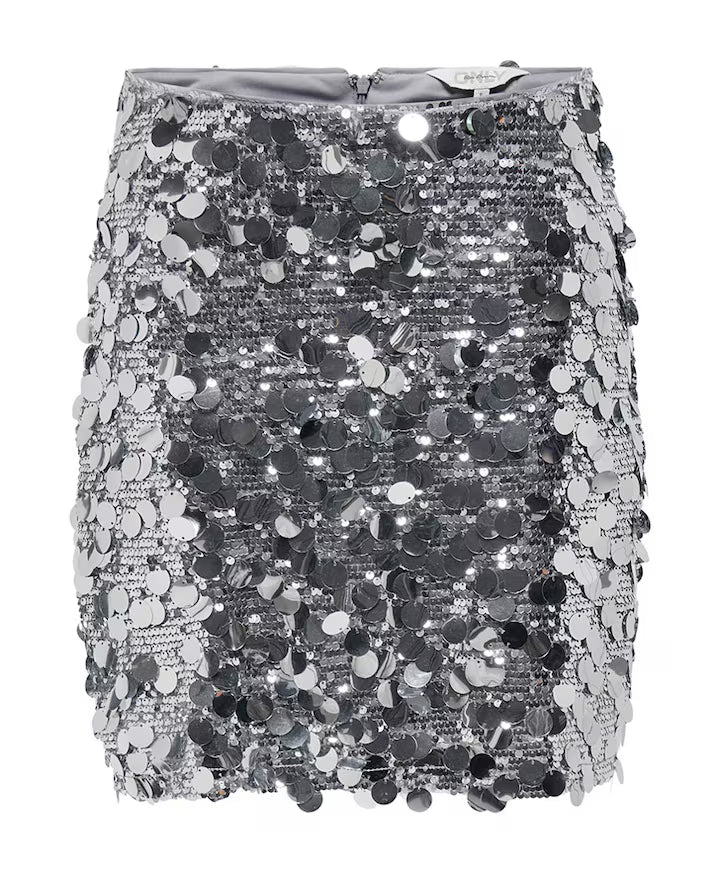 Only Dames, Rok JADEL Sequins, Zilver
