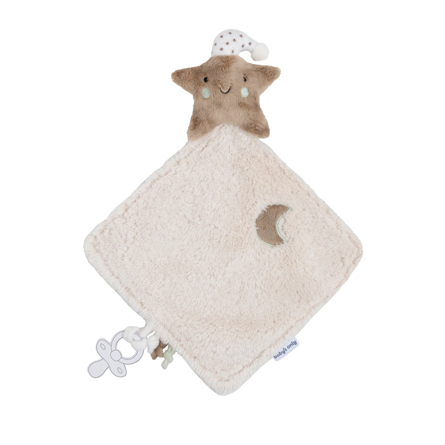 Baby's Only, Speendoekje, Heaven clay/warm linen