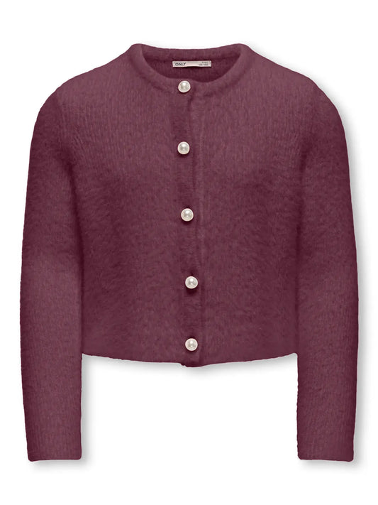 Kids Only Girls, Vest, PIUMO PETRA, Mauve Wine