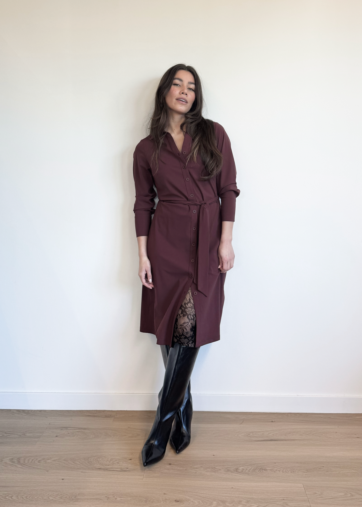 Lady Day Dress, DANIE, Wine