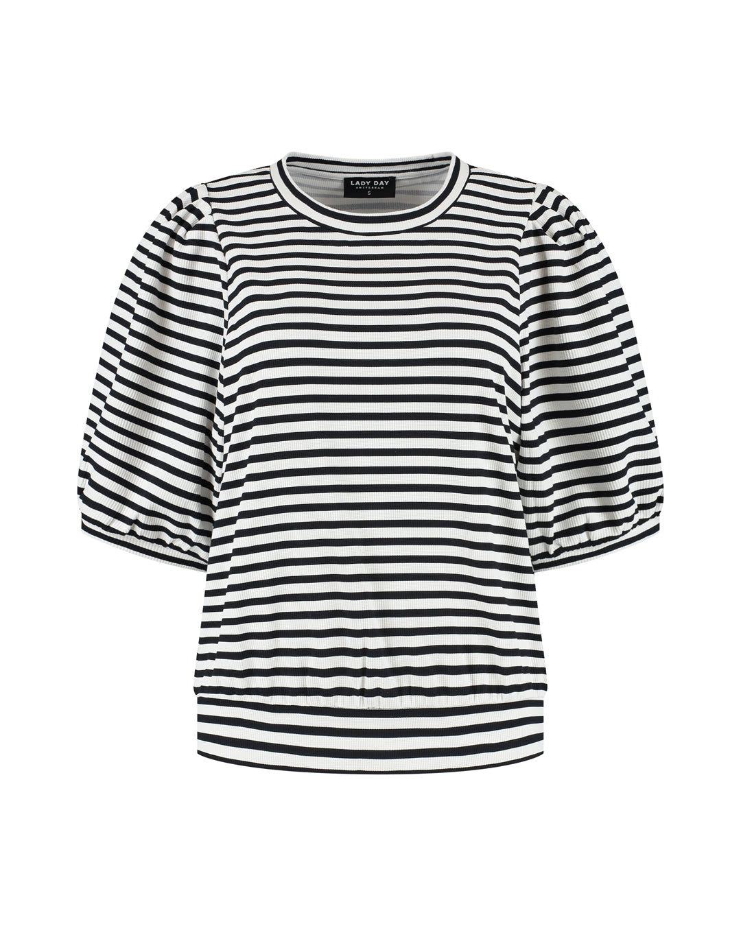 Lady Day, Shirt, AMIE, Blue- Simple White