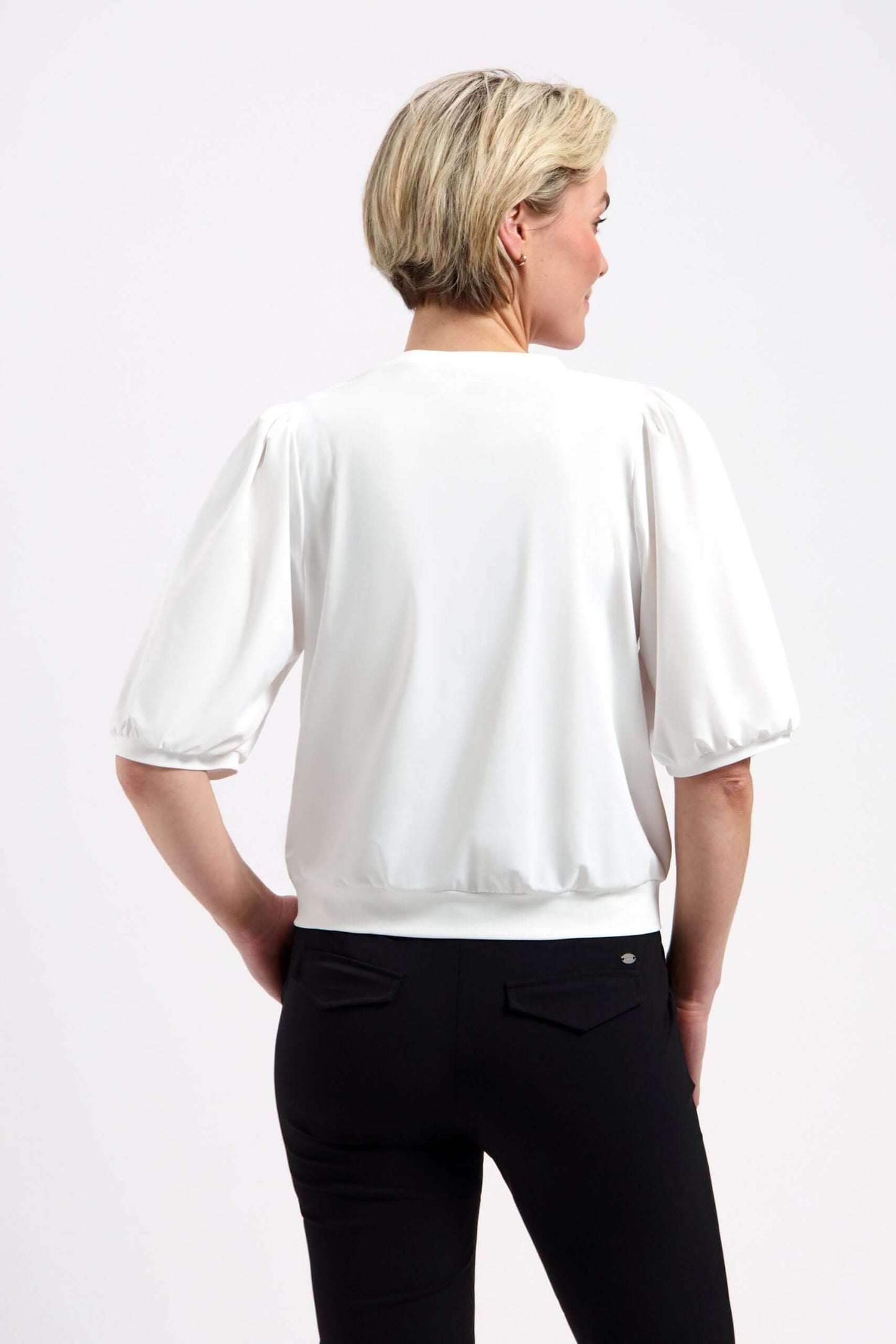 Lady Day Top AMIE-V, White