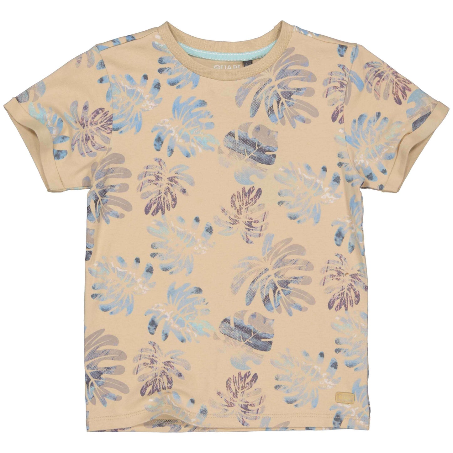 Quapi Shortsleeve BENICO Sand Leaves