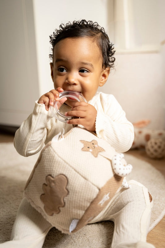 Baby's Only, Activiteiten kubus, Heaven clay/warm linen