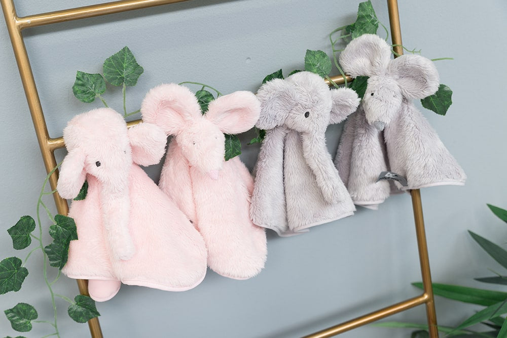 Baby's Only, Knuffeldoek Muis, Classic Roze