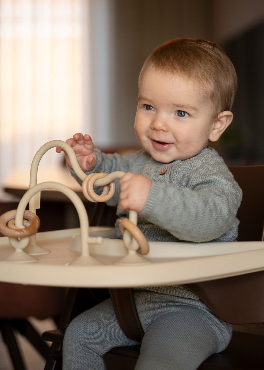 Baby's Only,Kralenspiraal, warm linen