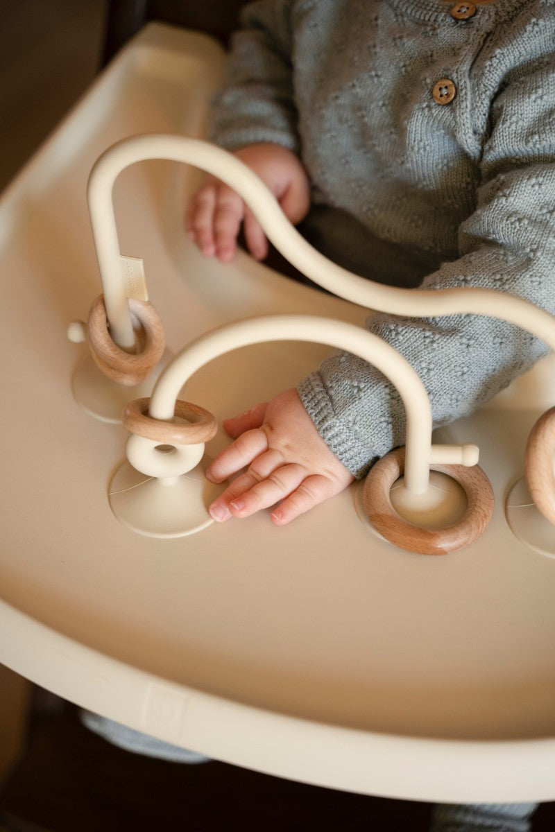 Baby's Only,Kralenspiraal, warm linen