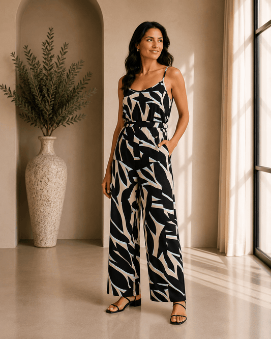 Lady Day Jumpsuit, JANNA, Leya Print