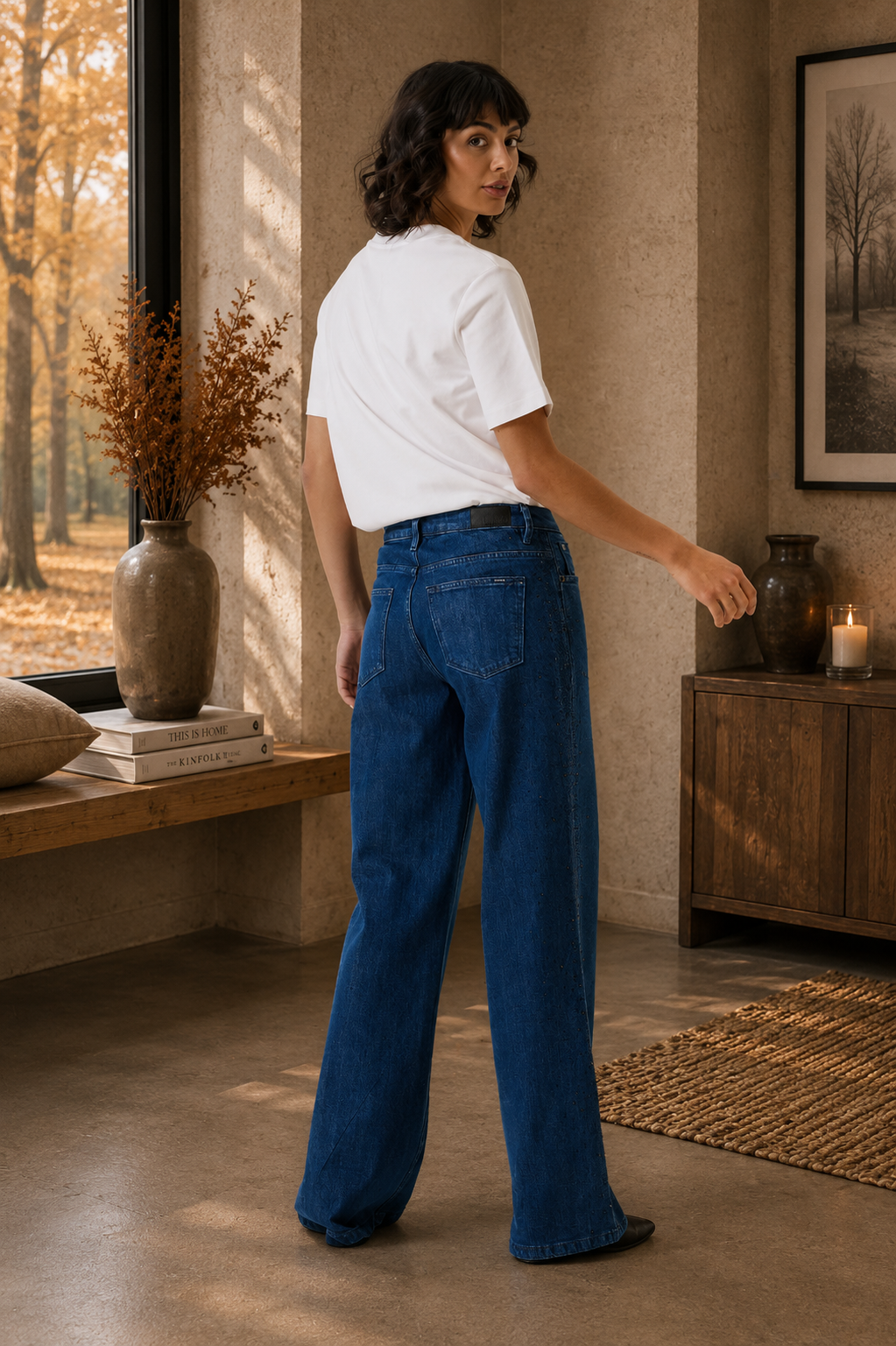 Garcia Dames Jeans, CELIA, Wide, Medium Used