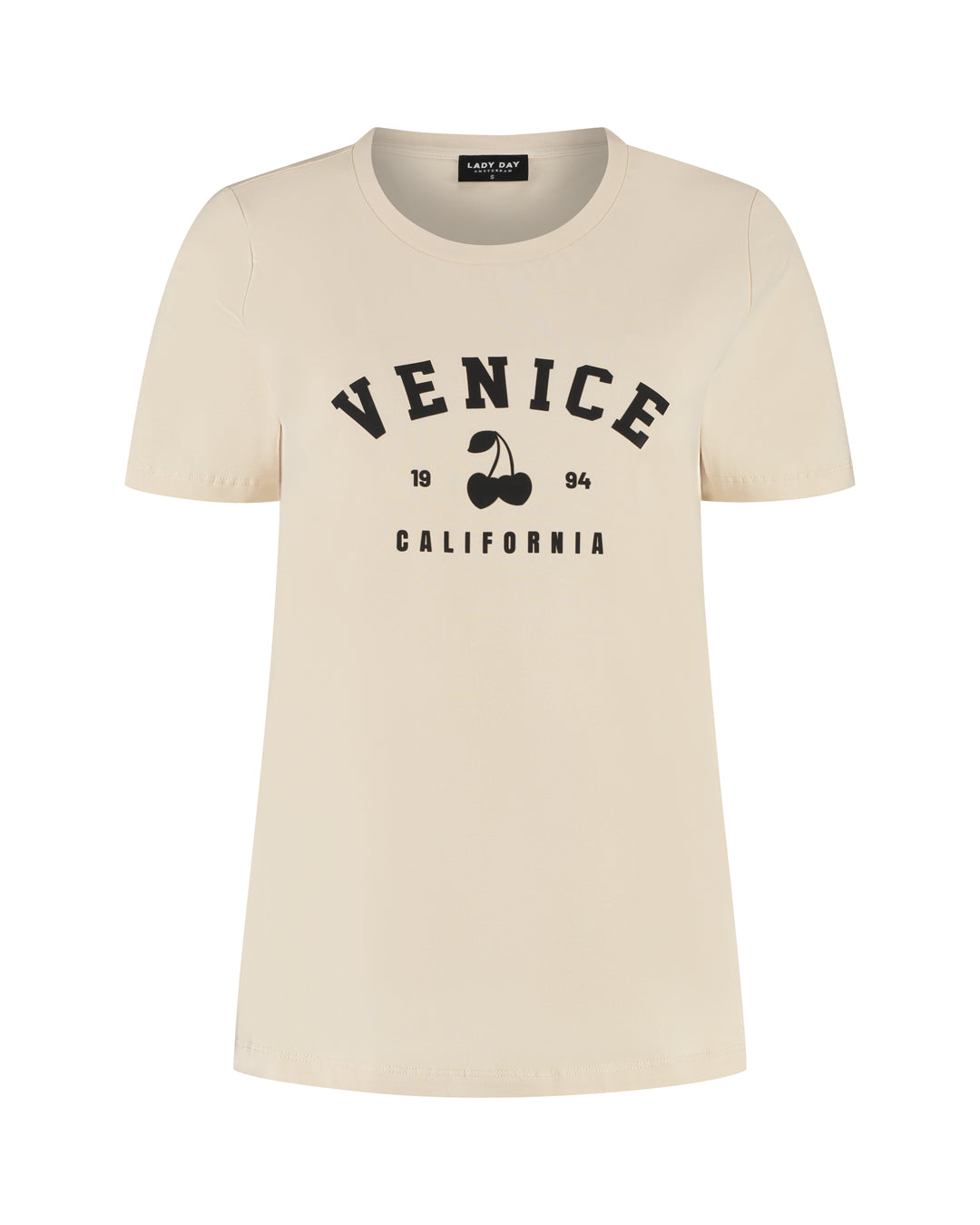 Lady Day Shirt, CHERRY, Simple White