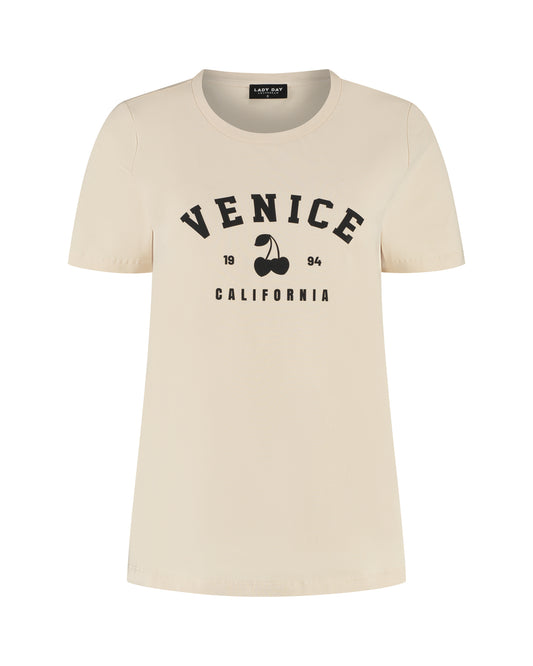 Lady Day Shirt, CHERRY, Simple White