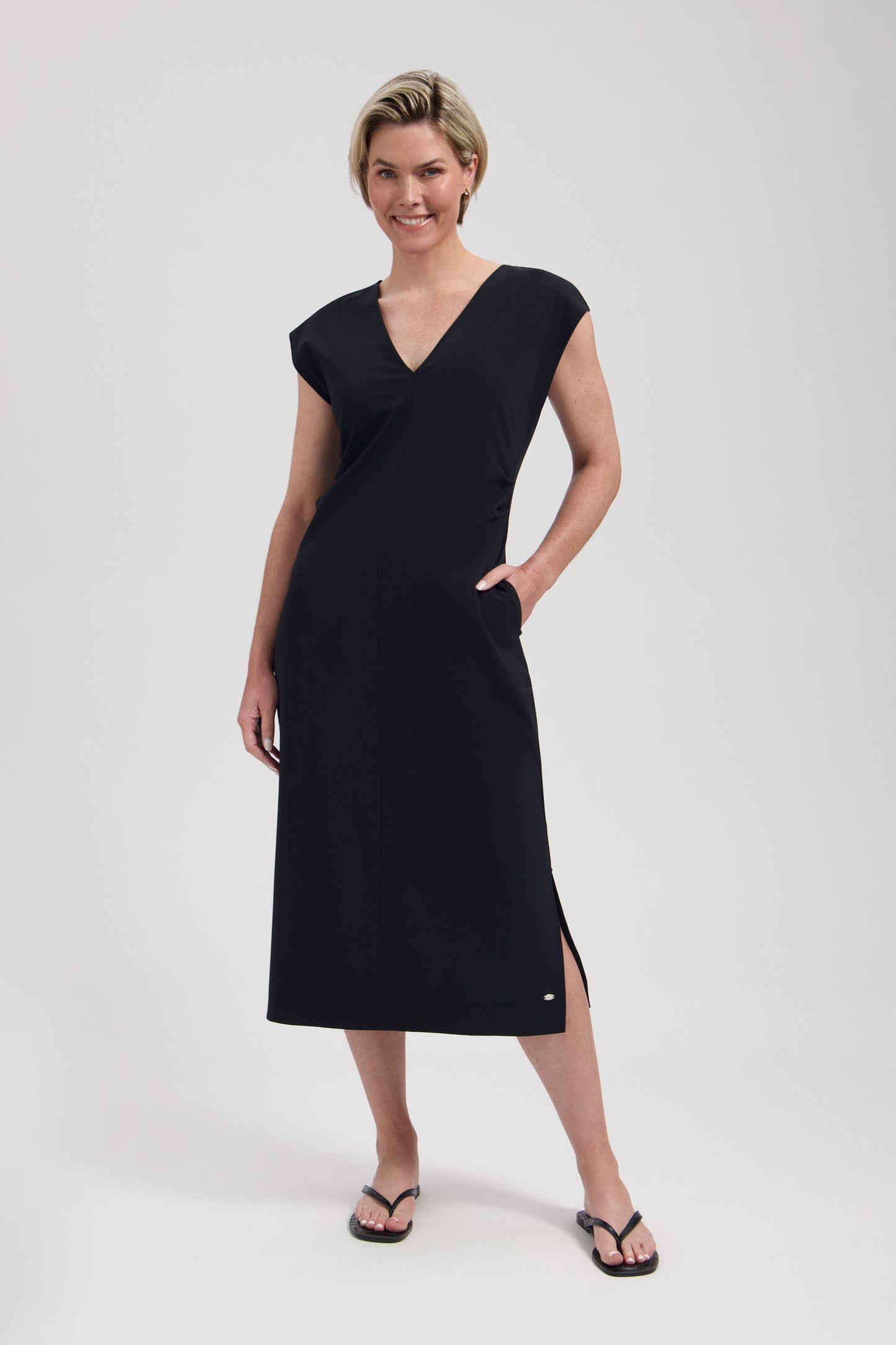 Lady Day Dress, DORIS, Blue