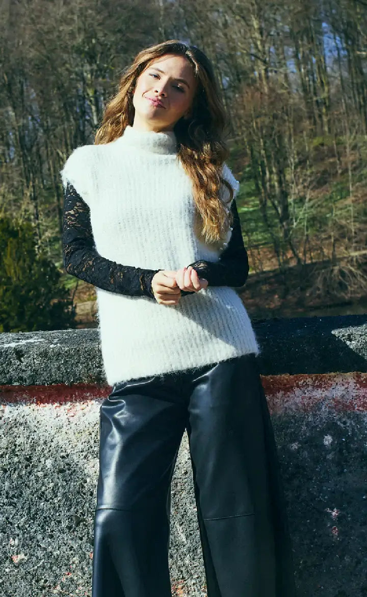 Freequent Blouse, LENNON, Black