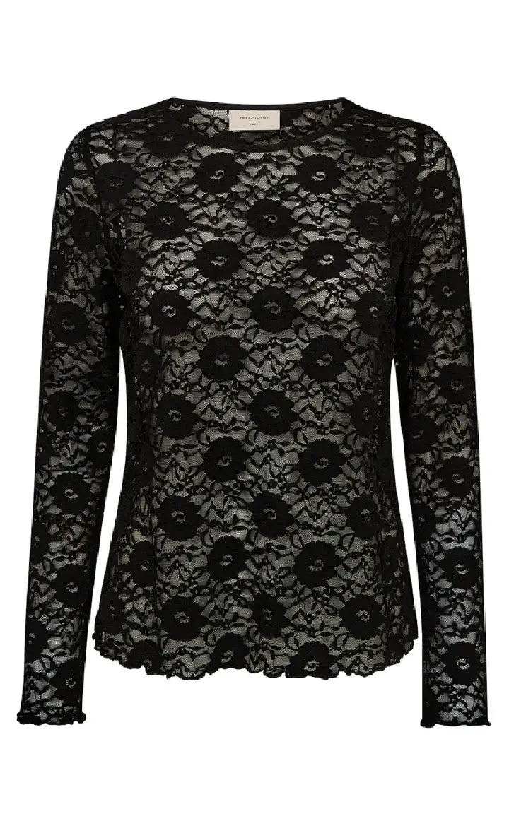 Freequent Blouse, LENNON, Black