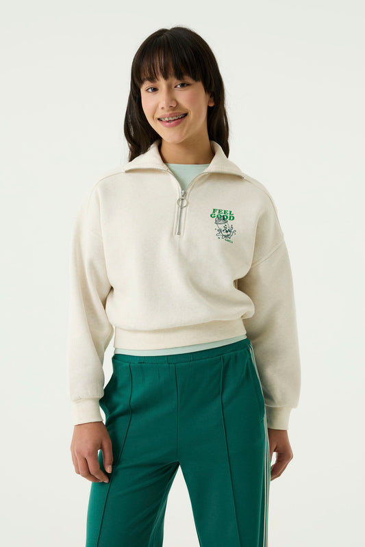 Garcia, Girls Sweater, Cream Melee