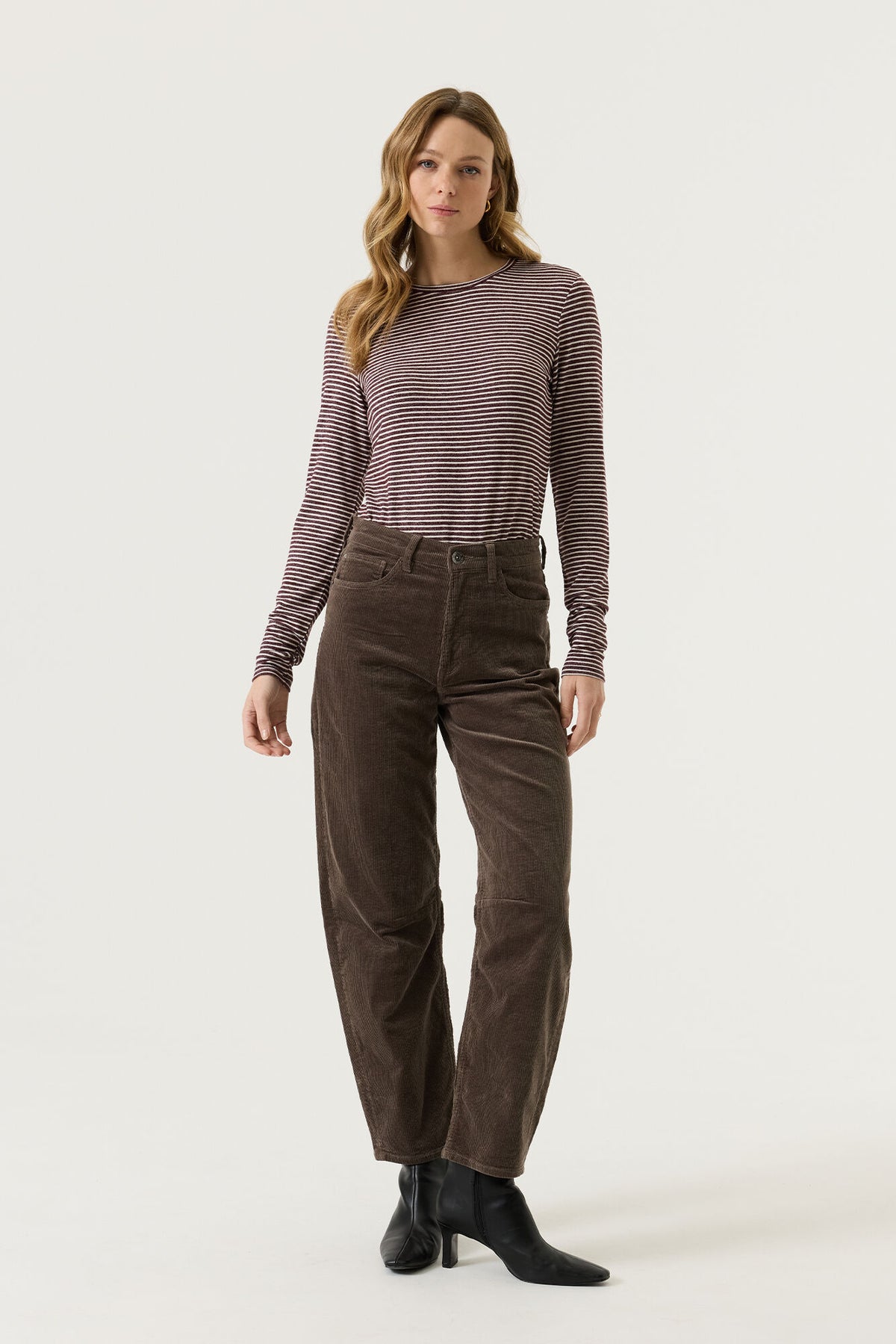 Garcia, Dames, Longsleeve, Rosewood