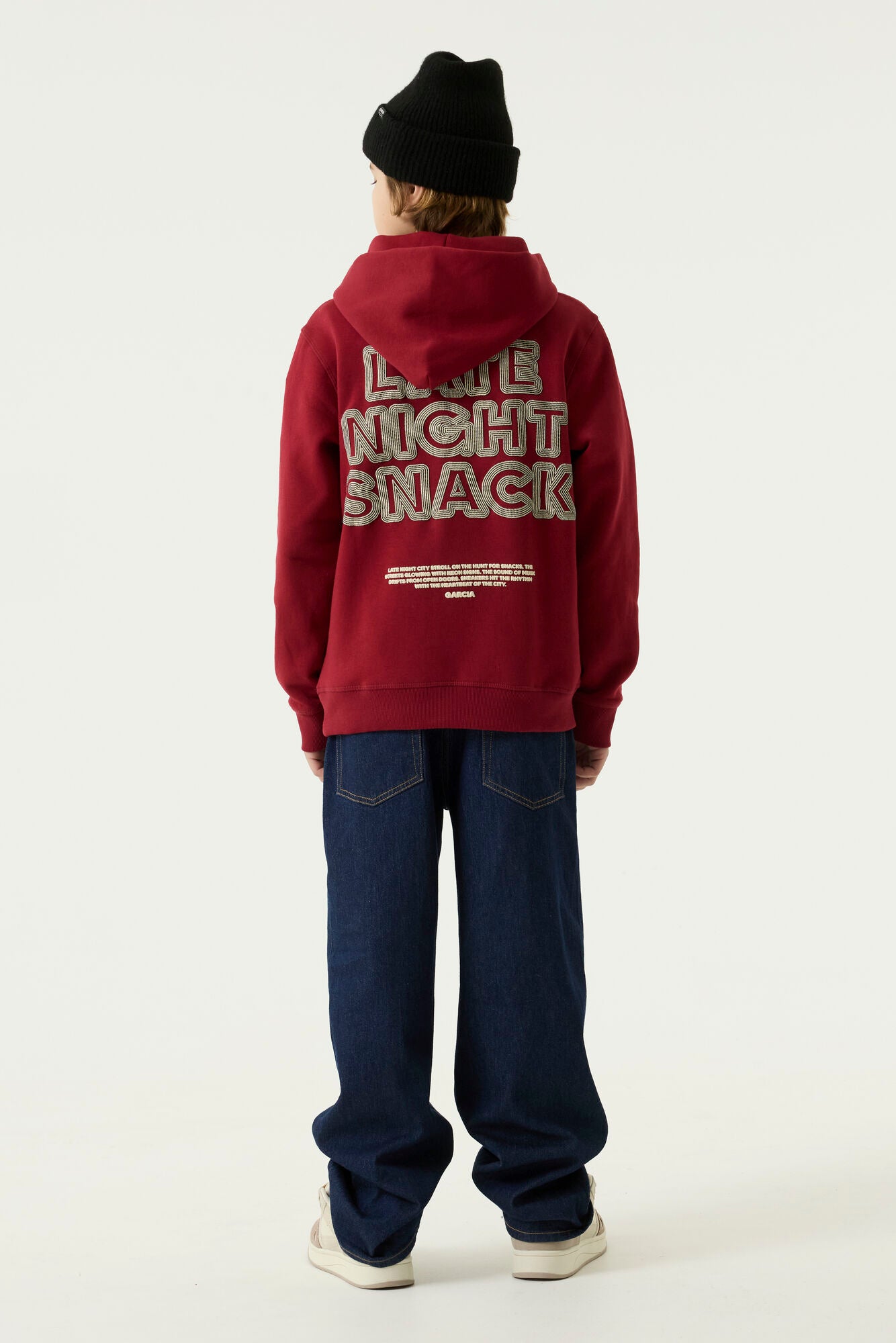 Garcia Jongens, Hoodie, Red Flame