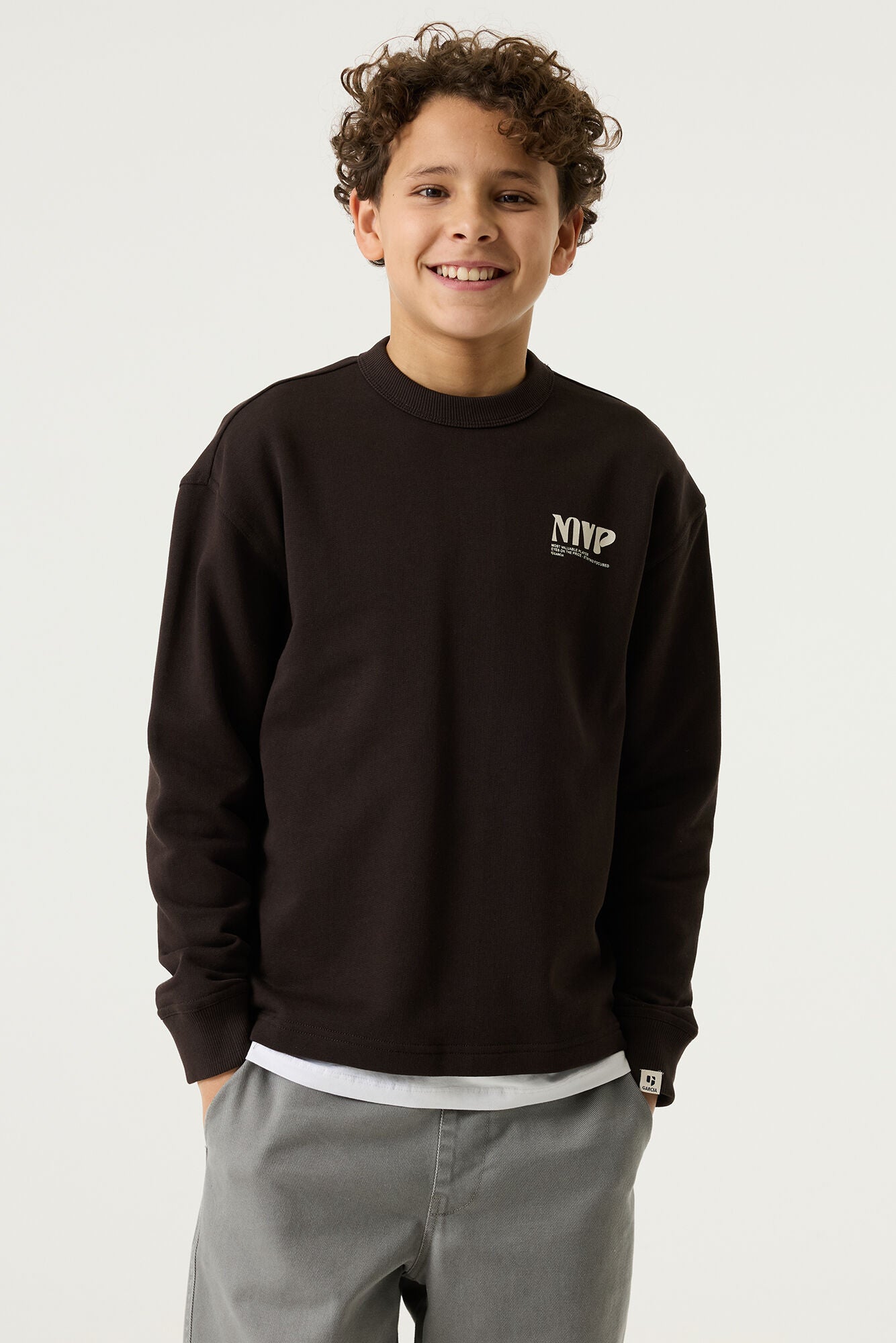 Garcia Jongens, Sweater, Barken