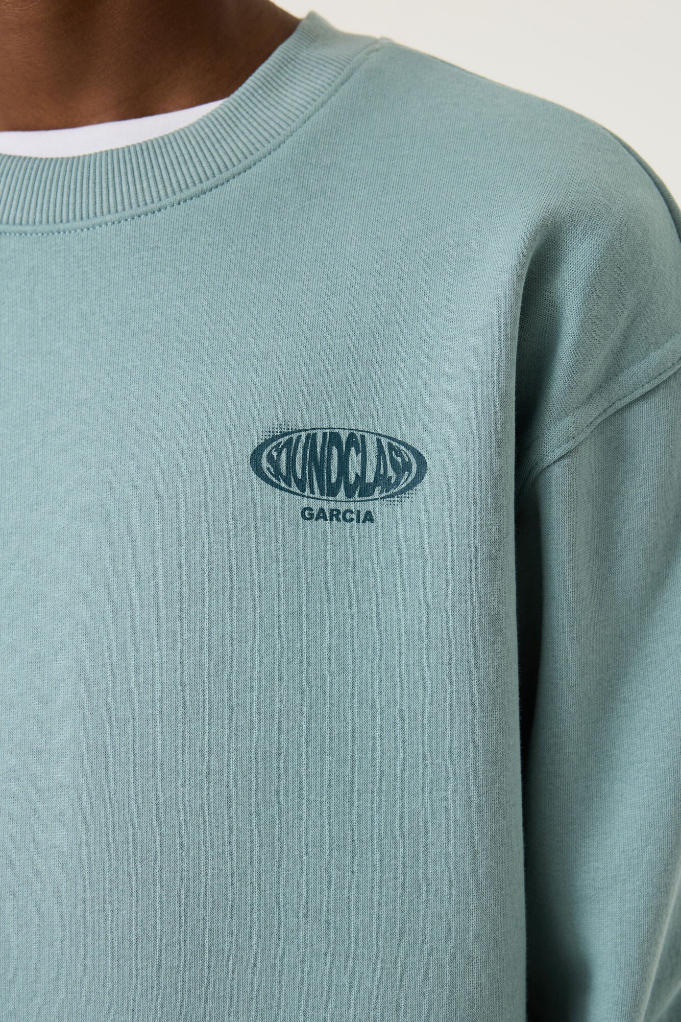 Garcia Jongens, Sweater, CELADON