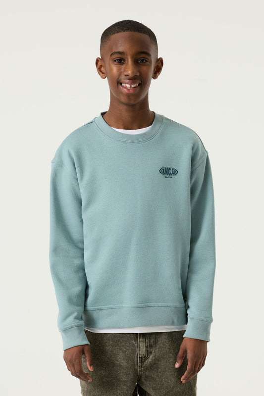 Garcia Jongens, Sweater, CELADON