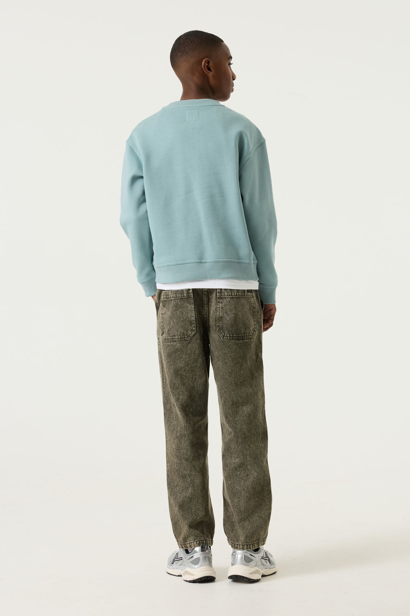 Garcia Jongens, Sweater, CELADON