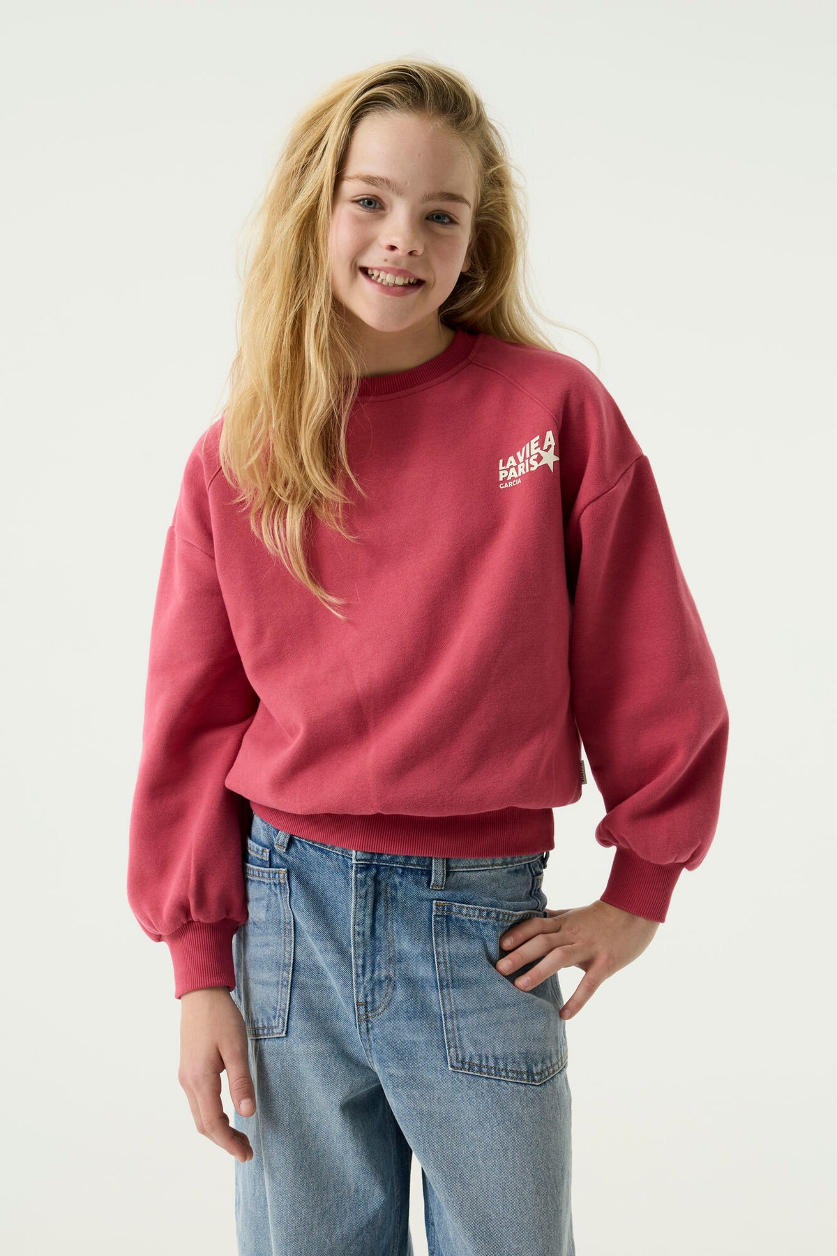 Garcia, Girls Sweater, Candy Rose