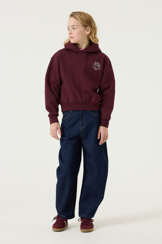 Garcia, Girls Hoodie, Black Cherry