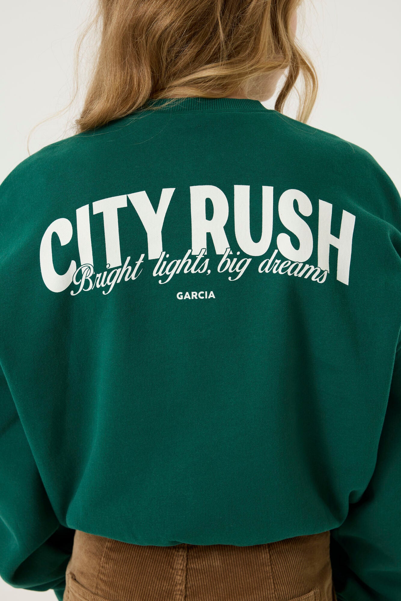 Garcia Girls Sweater, Forest Green