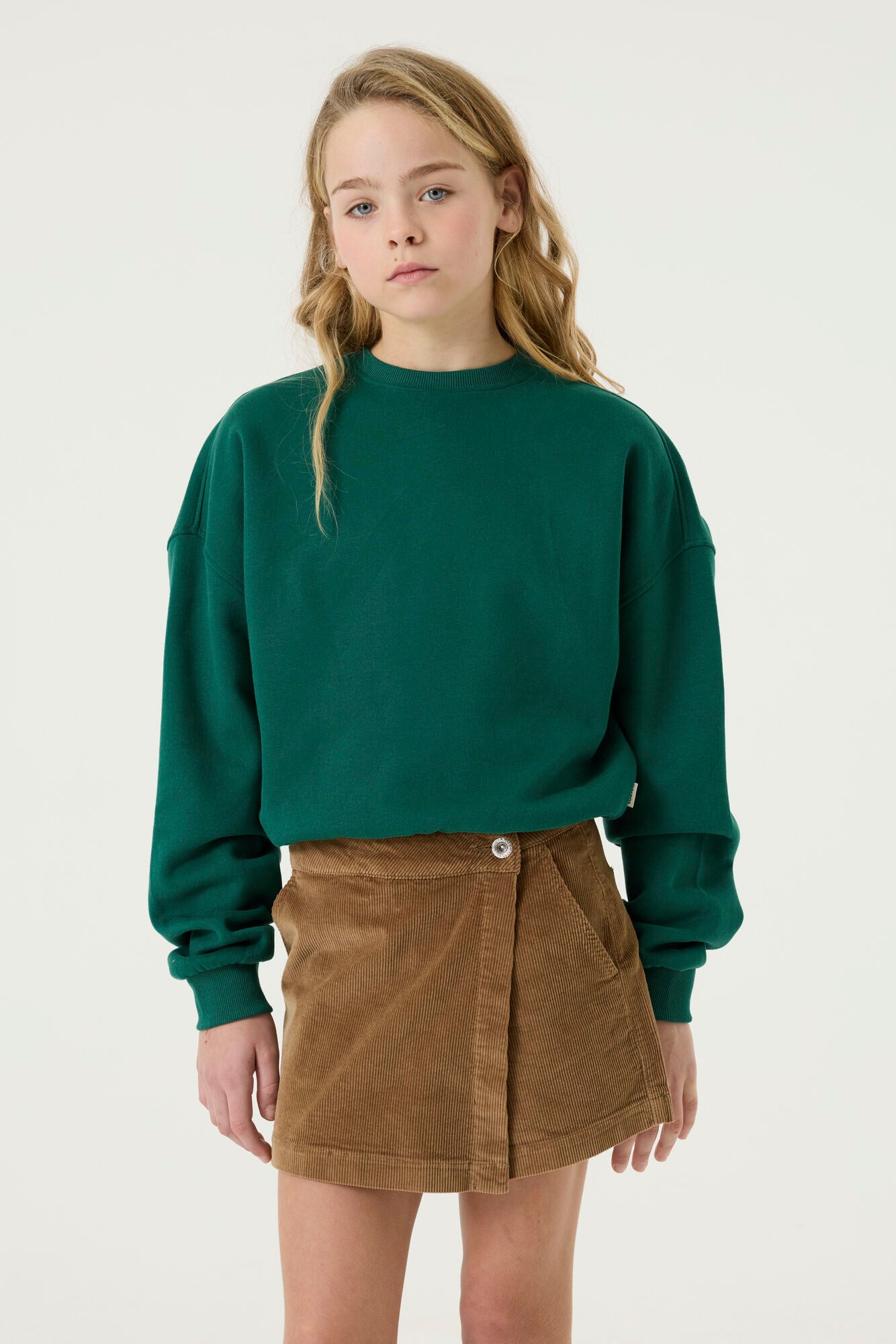 Garcia Girls Sweater, Forest Green