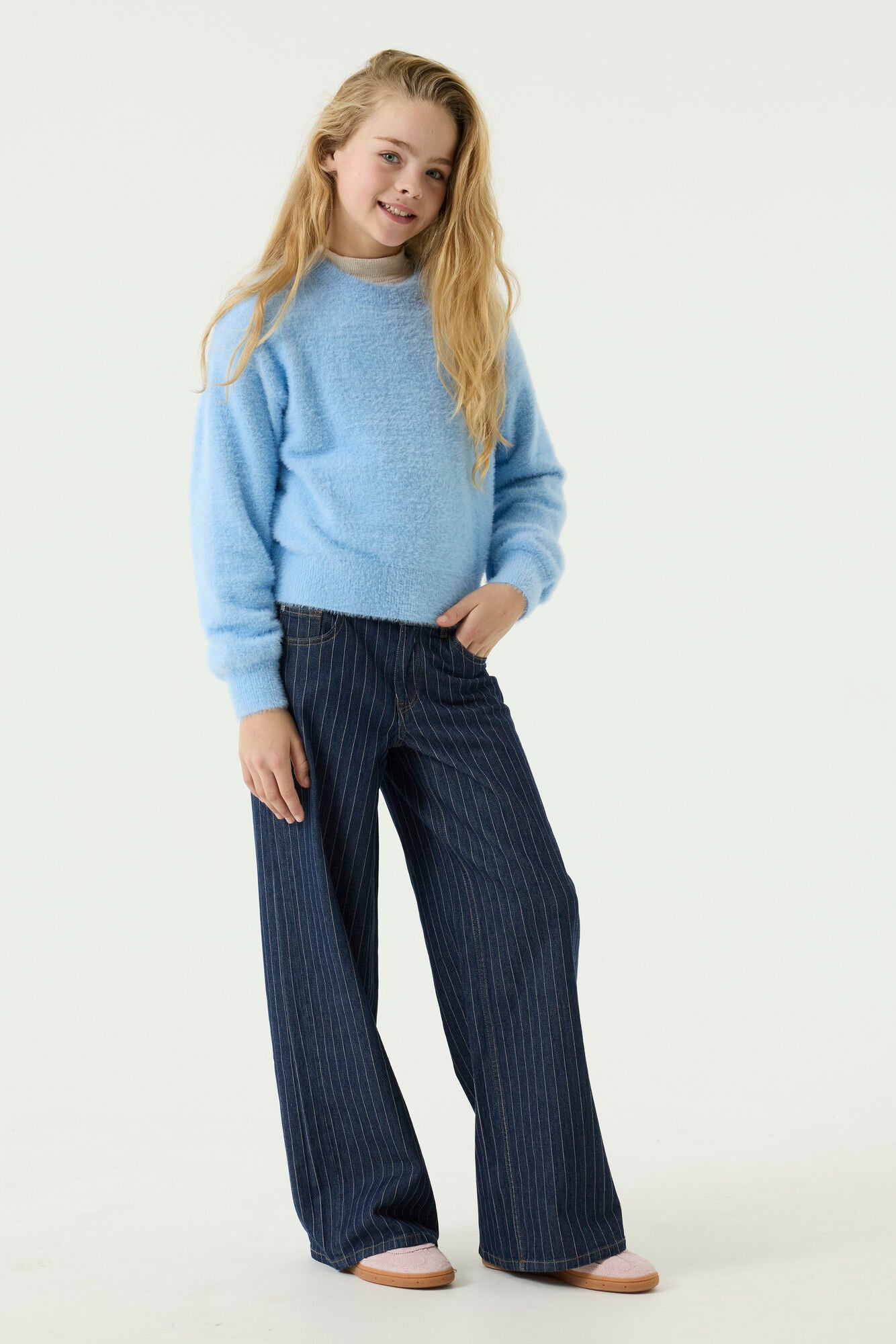 Garcia, Girls Sweater, Alice Blue