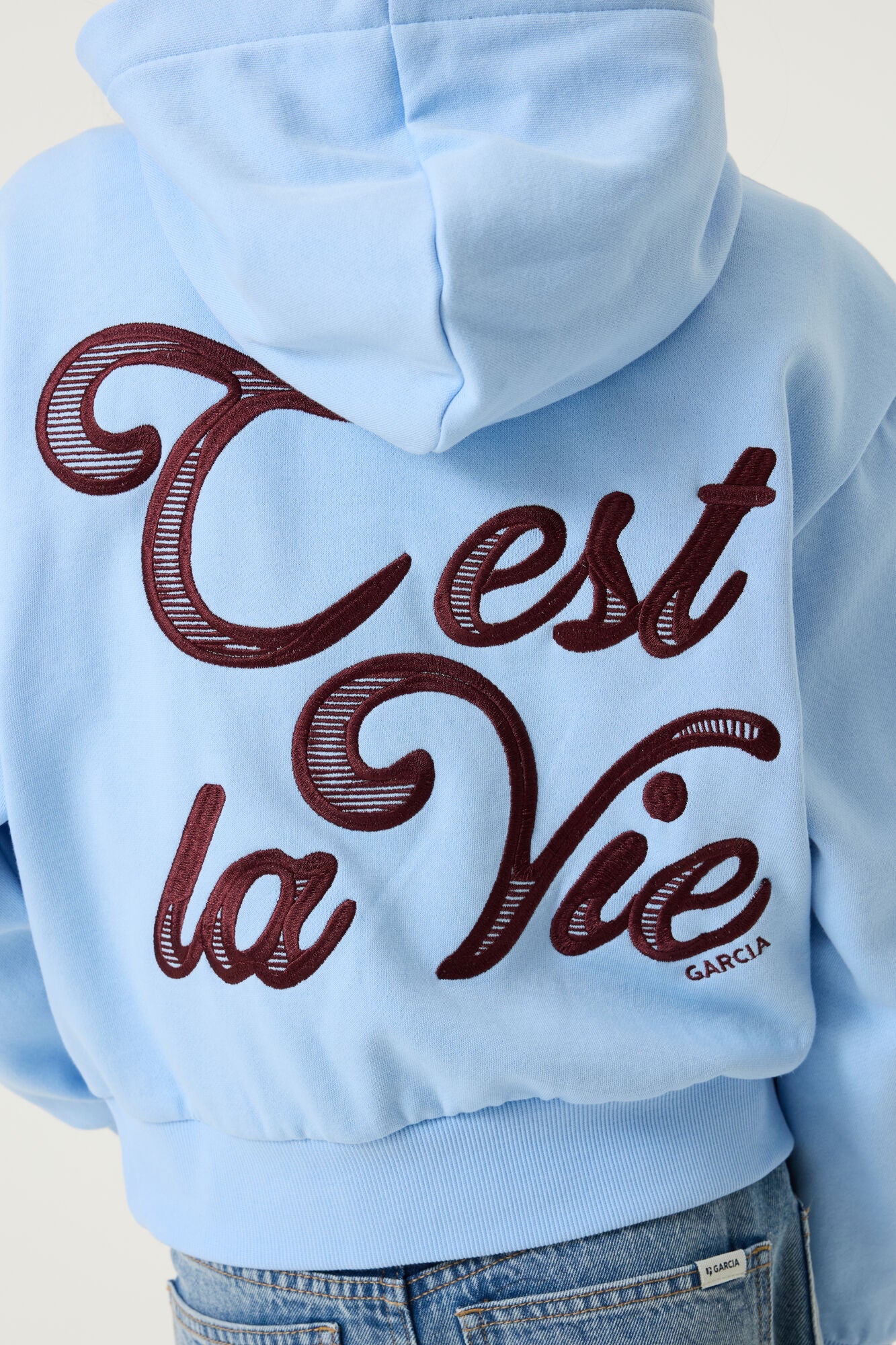 Garcia, Girls Hoodie, Alice Blue