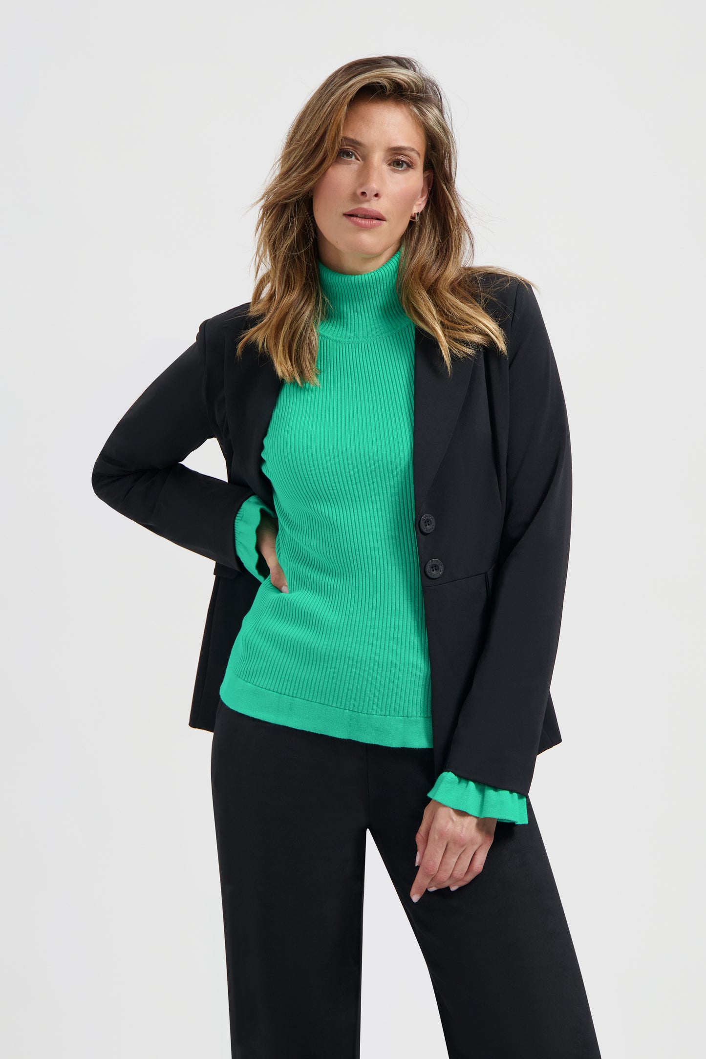 Lady Day Blazer, CLOVER, Zwart