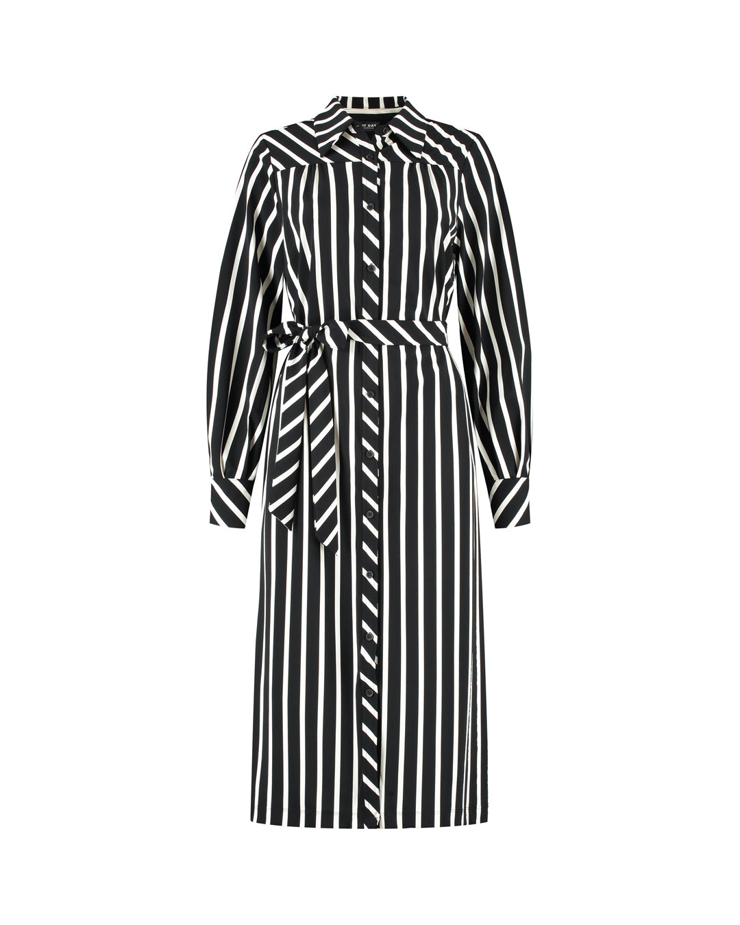 Lady Day Dress, HOPE, Black/Wol white