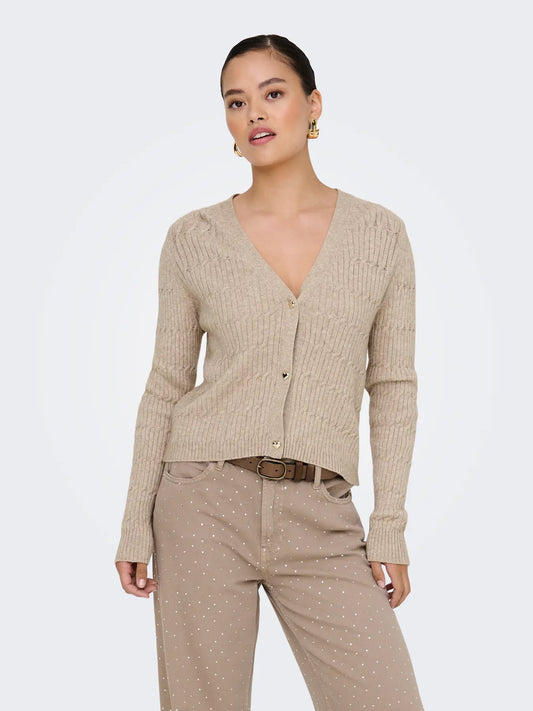 Only Dames Vest, KATIA LIFE,  Mocha Merinque