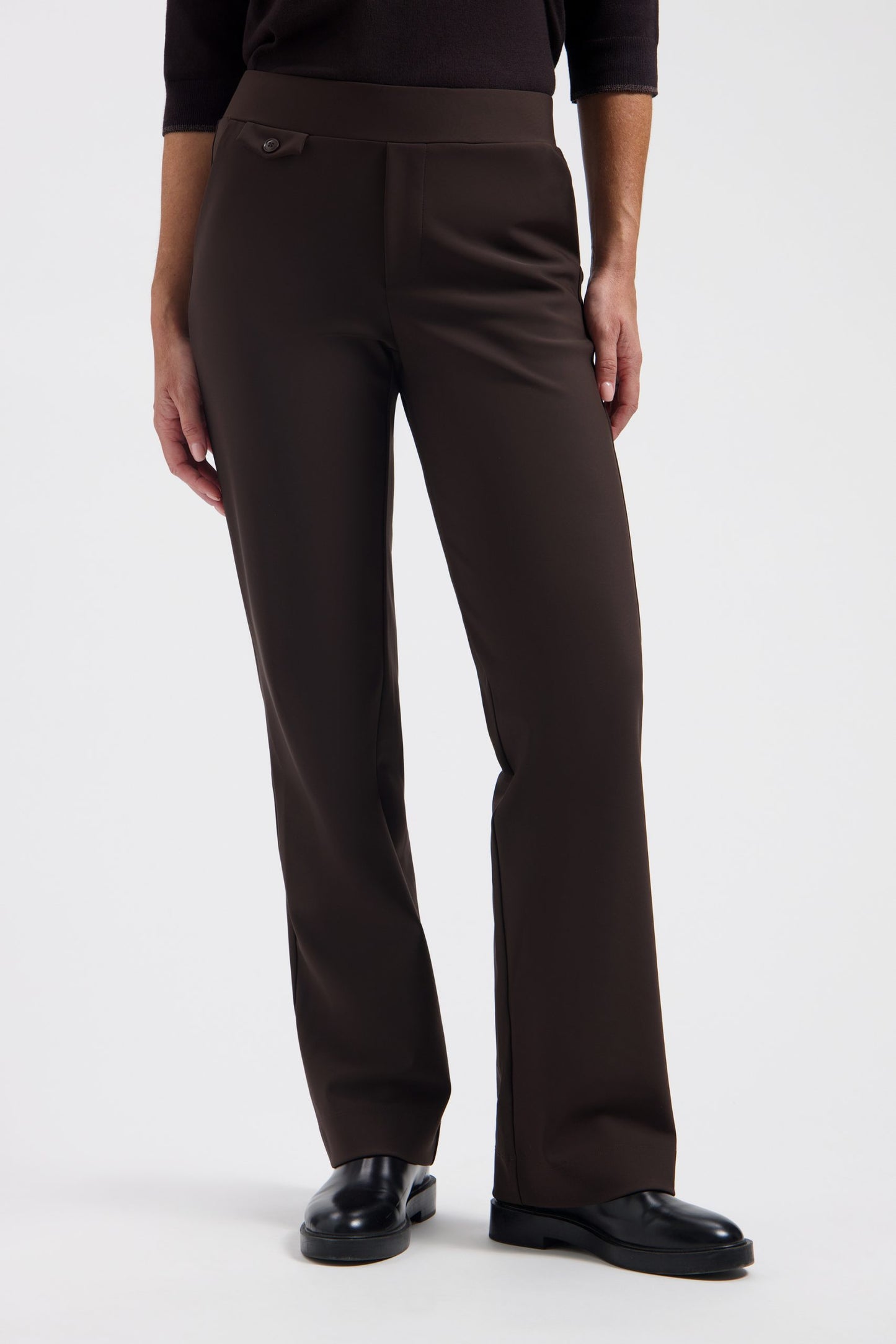 Lady Day Broek MILANA, Dark Brown