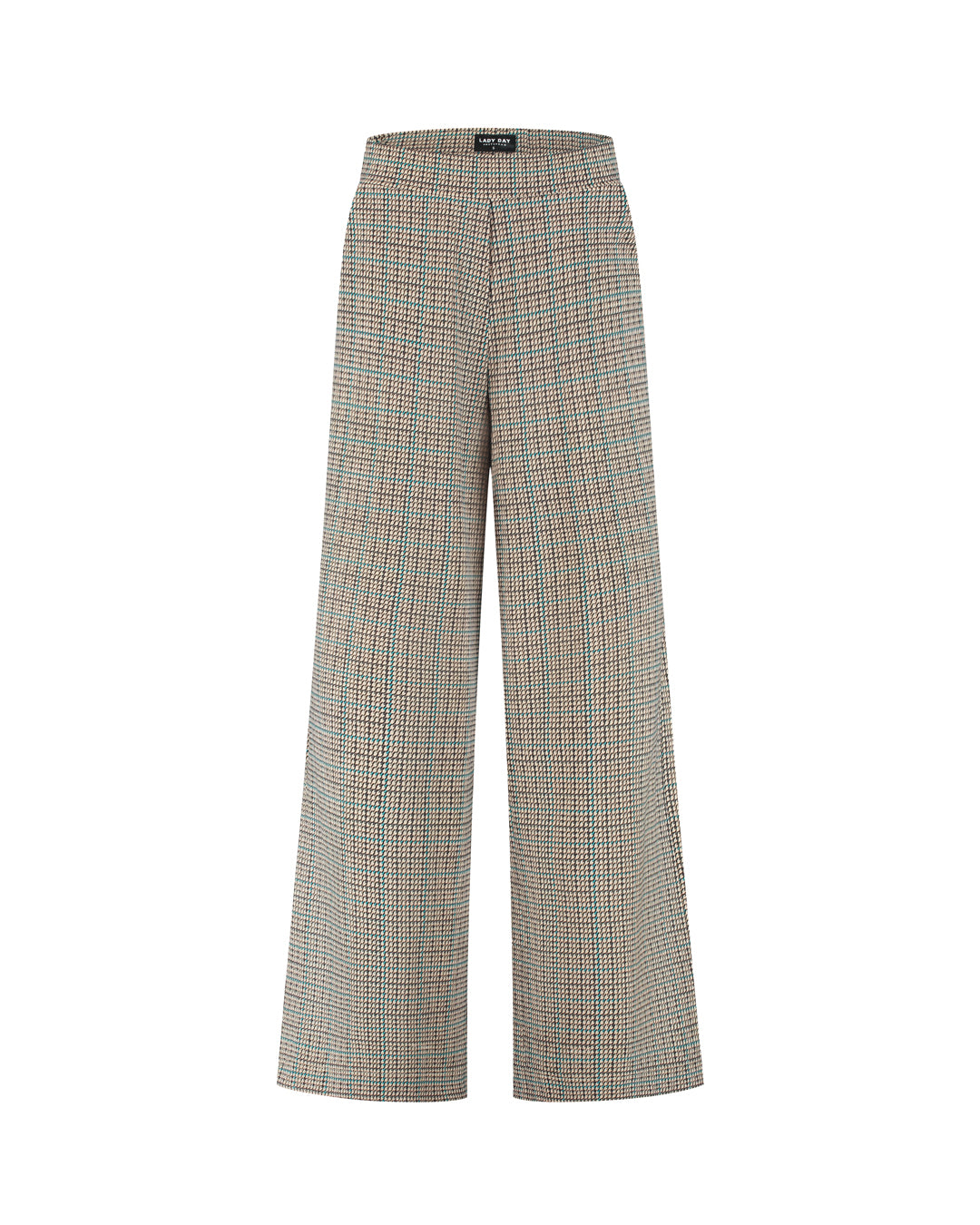 Lady Day, Wide Leg, MILLE, Marin check print