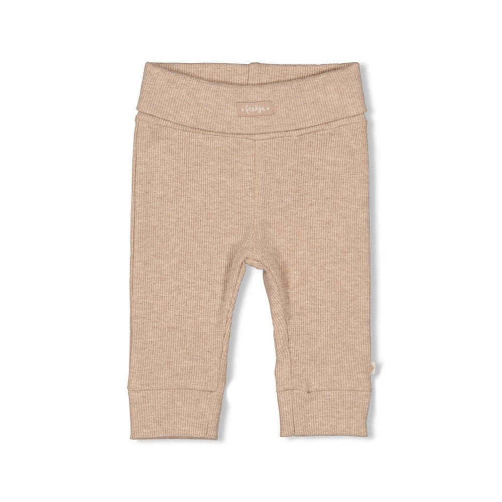 Feetje Broek Rib The Magic is in you Taupe Melange