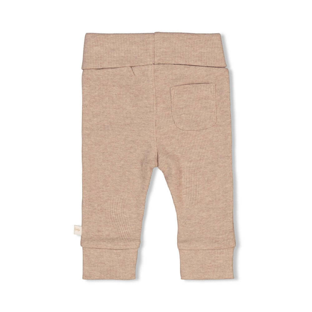 Feetje Broek Rib The Magic is in you Taupe Melange