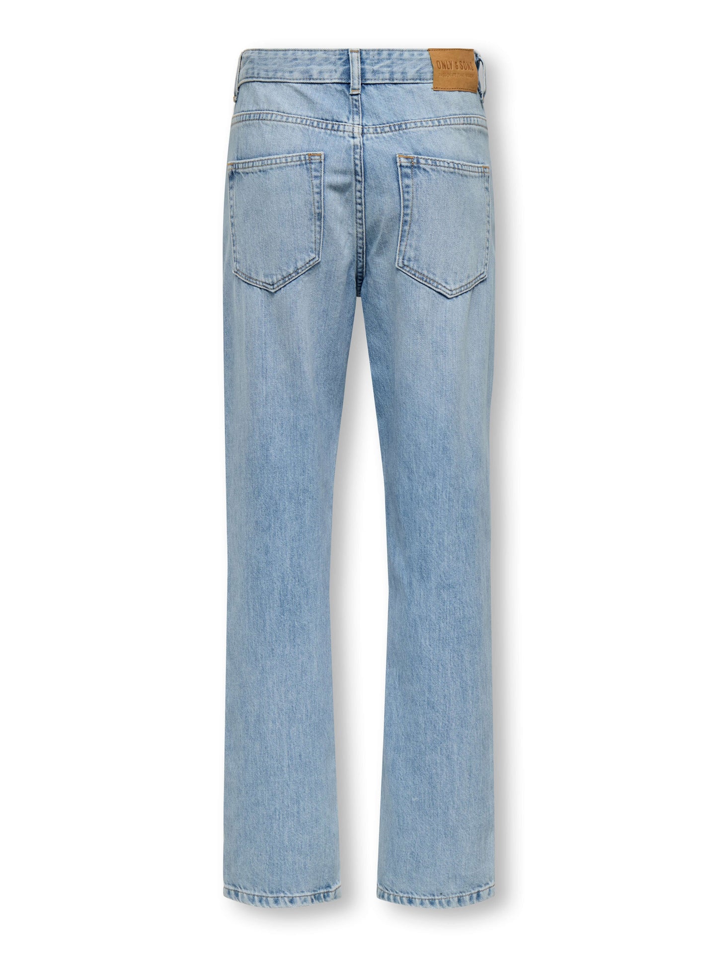 Kids Only Boys Jeans EDGE Straight, Light Blue Denim