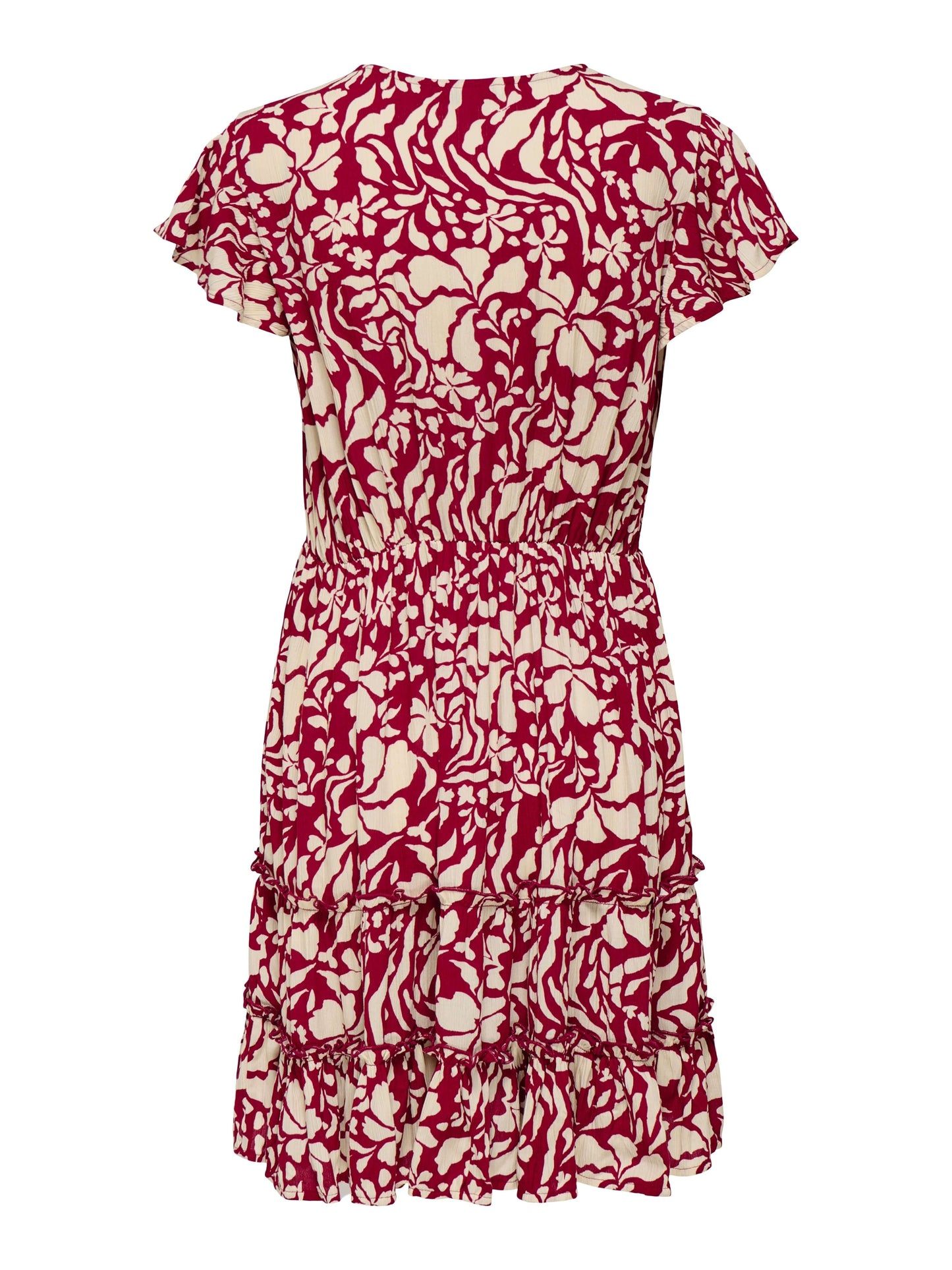 Only Dames Jurk CLAUDETTE, Merlot